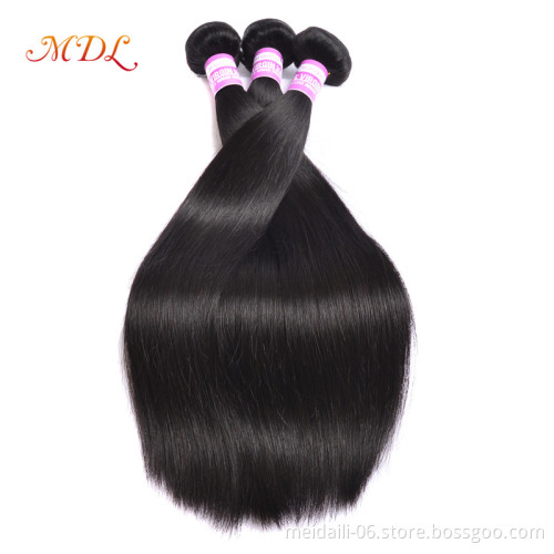 Fast Shipping hot sale Indian Virgin Hair 100% Unprocessed Straight Hair Weave Bundles